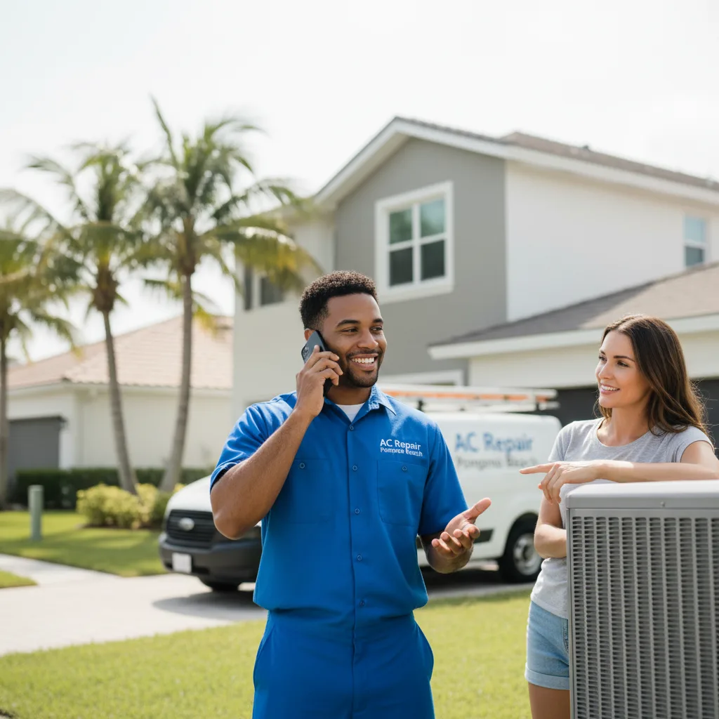 AC Repair Pompano Beach customer support in Hoisington